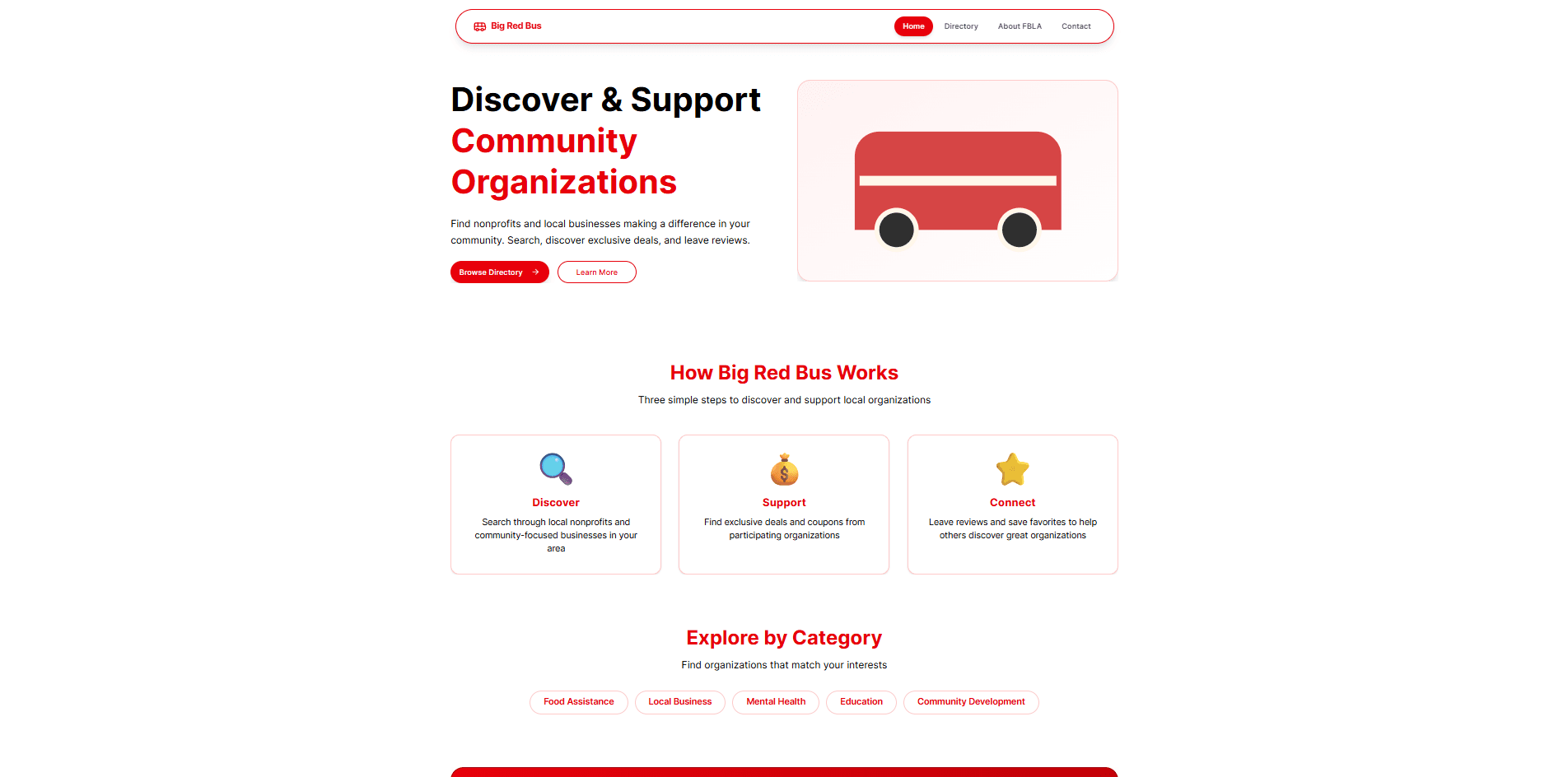 Big Red Bus - Home Page